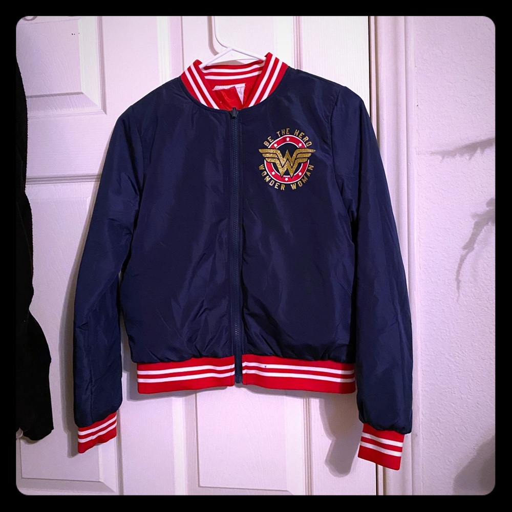 Reversible never worn wonder woman coat